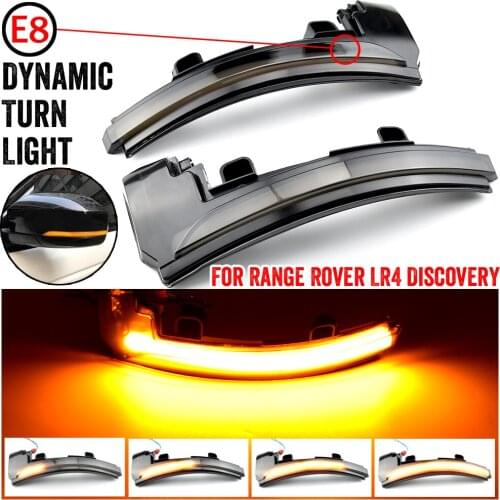 LED Turn Signal Light For Land Rover LR4 Discovery Range Rover Sport Evoque MK IV Dynamic Side Rearview Mirror Blinker Indicator