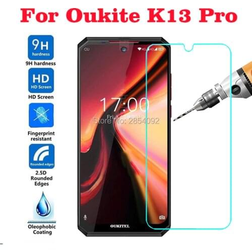 10pcs 2.5D Tempered Glass For Oukitel K13 Pro Safety Protective Film Explosion-proof Screen Protector For Oukitel K 13 Pro Guard