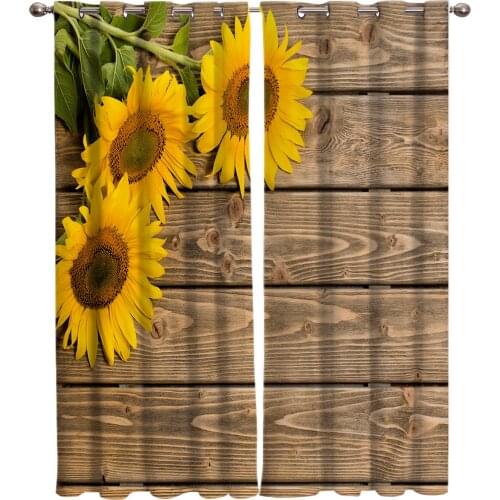 Sunflower Wood Window Treatments Curtains Valance Window Curtains Curtains Bathroom Bedroom Kids Room Curtain Window Treatment