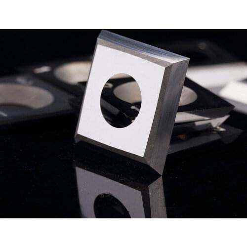 1pcs K10 Square Straight Carbide Insert for Wood Turning Lathe Tool 4-Edge on Chipboard Plywood Wood Roughing 14mmx14mmx 2.0mm