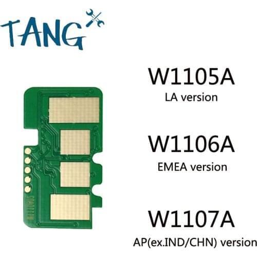 1 piece W1106A 106A reset toner chip for HP Laser 107a 107w 107r Laser MFP 135w 135a 137fnw compatible stable chip