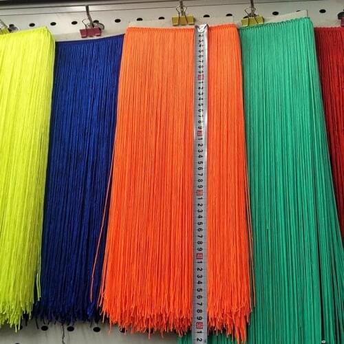10 Meter 50cm Wide Lace Fringe Trim Tassel Green Fringe Trimming Lace for DIY Latin Dress Stage Clothes Accessories