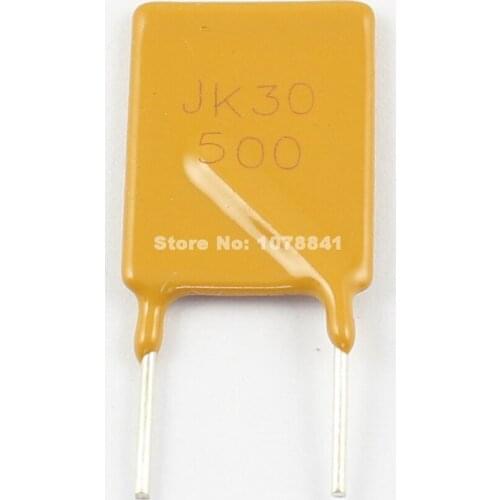 10pcs New JINKE Polymer PPTC PTC DIP Resettable Fuse 30V 5A JK30-500