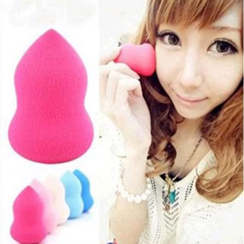 2019 Rushed 1pcs Fashion Women Gourd Shape Powder Puff Of Many Colors Beauty Make-up Sponge Tool Girl Makeup Tools Accessories