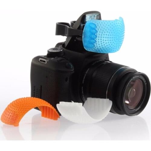 3 Color Flash Diffuser Cover for Canon for Nikon/Pentax/Kodak/Panasonic/Olympus DSLR SLR Camera