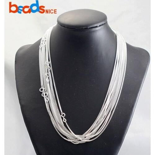 Beadsnice ID38686 Cable Chain With Spring Clasp Fashion Rope Chain Jewelry Gift Chain Necklace for Women