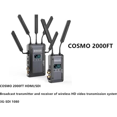 COSMO 2000FT HDMI/SDI Wireless HD Video Transmission System Broadcast Transmitter & Receiver 3G-SDI 1080