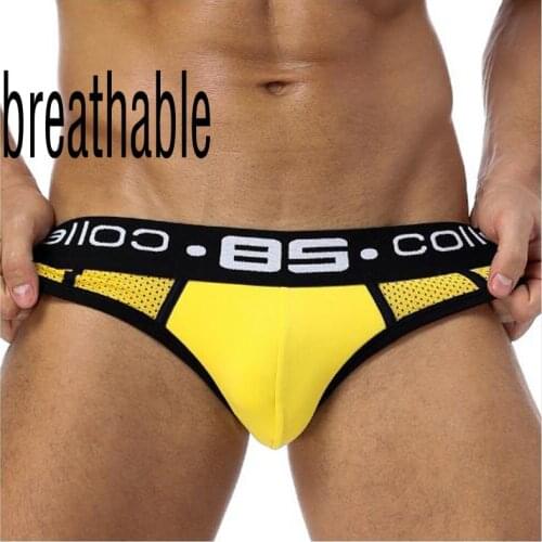 New Arrival Sexy Men Underwear Briefs Cueca Men Underwear Shorts Breathable Low Waist Underpants ropa interior hombre