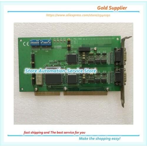 PCL-745 REV.B1 Two-port High-speed RS422/485 Serial Card Cassette Isolation