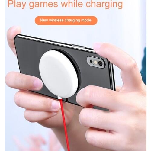 PINZHENG Suction Cup Wireless Charger For iPhone 11 XS Max Pro Wireless Charging Pad With Sucker Portable Qi Charger For Samsung