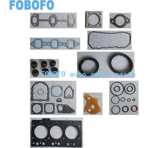 Engine Full gasket overhaul set kit for Yanmar engine 3D78 3TNE78 3TN78