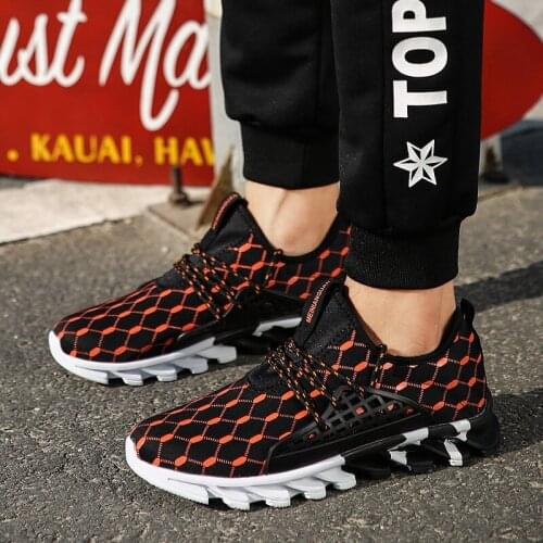 Sneakers for men sport shoes zapatillas hombre shoes+male running shoes for men Breathable Cushioning sneakers air mesh buty