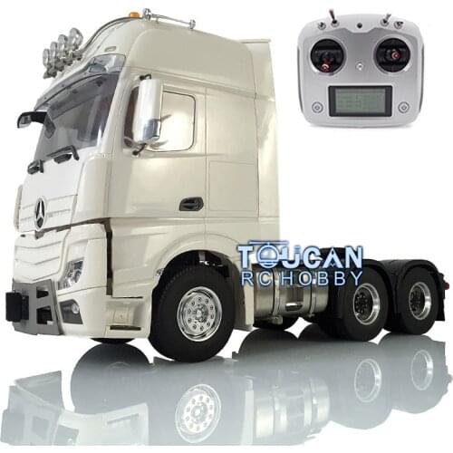 1/14 LESU RC Metal 6*6 Chassis Roof Light Hercules Actros Cabin Tractor Truck THZH0783