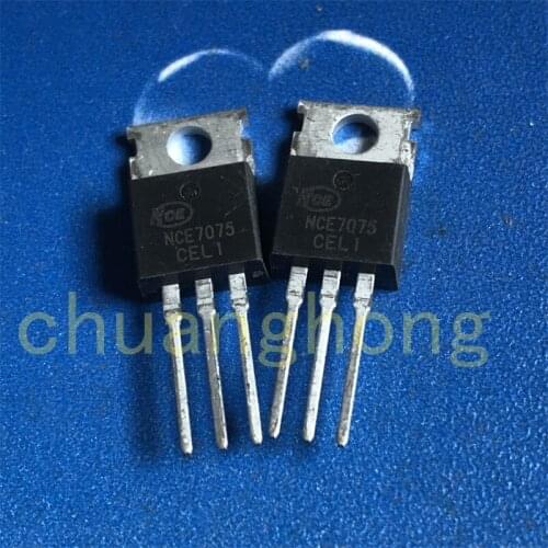 1pcs/lot Power triode NCE7075 original packing new field effect transistor MOS triode TO-220