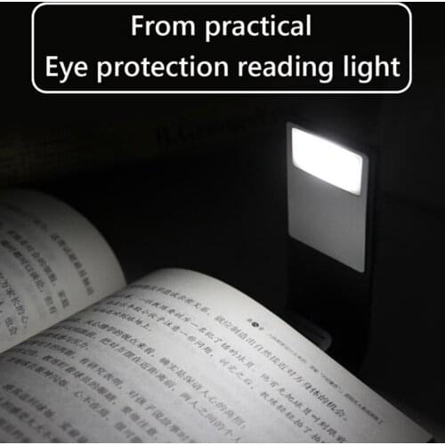 1PC Portable Folding LED Reading Lamp Reading Book Lamp Flexible E-read Book Lamp