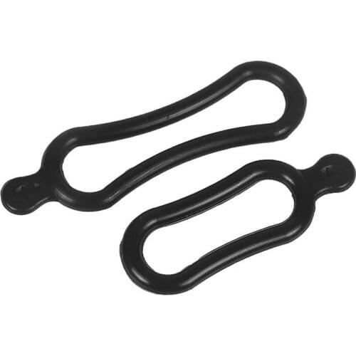 10pcs MTB Cycling Bike Bicycle Silicone Band Flash Light Flashlight Phone Strap Tie Ribbon Mount Holder 2Sizes For Bicycle Light