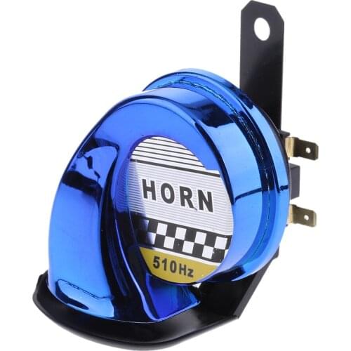 Car Horn Kit 12V 135db Loud High Tone Metal Twin Horn Bracket For Truck SUV