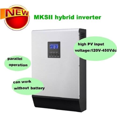 MKSII series Off grid solar inverter 5KW 48Vdc 230Vac build-in 80A mppt controller