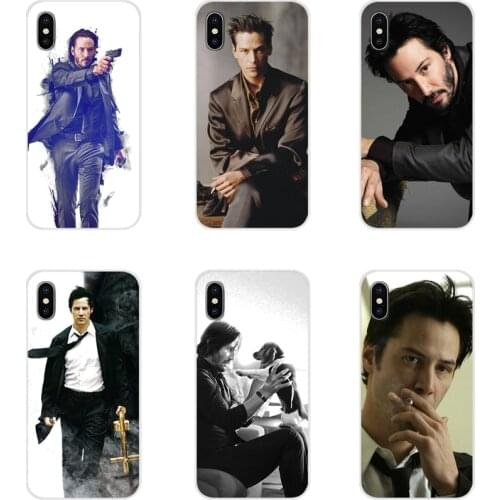 For Apple iPhone X XR XS 11 12Pro MAX 4S 5S 5C SE 2020 6S 7 8 Plus ipod 5 6 Bag Keanu Reeves John Constantine great TPU Bag Case