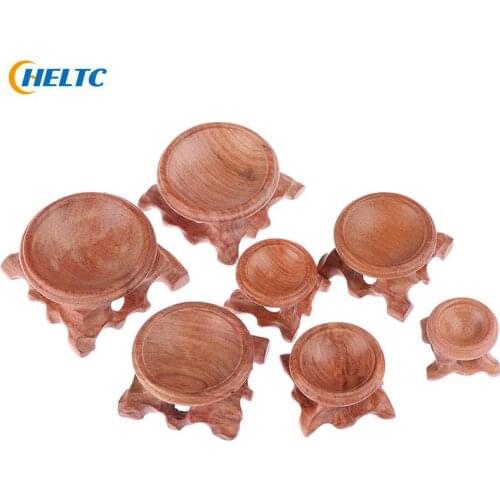 For Crystal Ball Sphere Globe Stone Crystal Ball Holder Home Decor Durable Miniature Retro Acid Branch Wood Display Stand Base