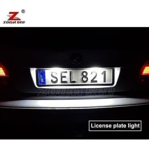 16pcs Canbus white blue LED Interior light indoor bulb Kit For Peugeot 607