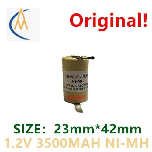 Genuine SC 1.2V 3500mah Ni MH rechargeable battery power tool / electric drill Ni-MH toy aircraft model equipment combination