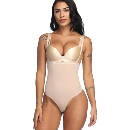 Women Full Body Shaper Modeling Belt Adjustable Waist Trainer Butt Lifter Thigh Reducer Panties Control Push Up Shapewear Corset