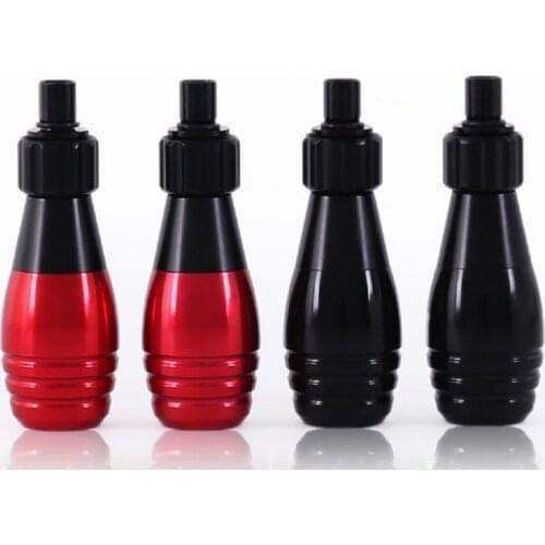 Adjustable Tattoo Grip Tube Cartridge New Delicate Carving Aluminum Alloy Cartridge Grip For Motor Rotary Tattoo Machine Pen Gun