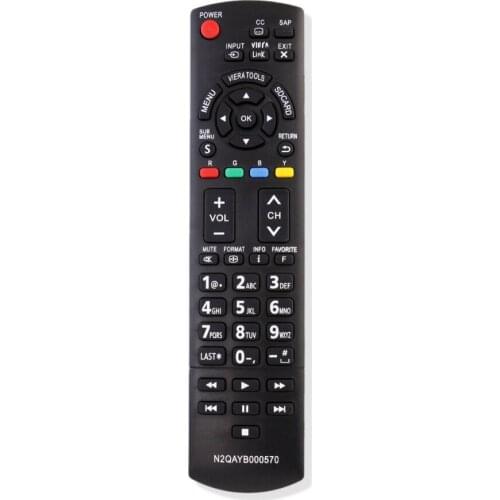 New N2QAYB000570 TV Remote Control fits For Panasonic TV TC-32LX44 TC32LX44S TC-32LX44S TC42PX34 TC32LX34 TC- 32LX34 TC32LX44 T