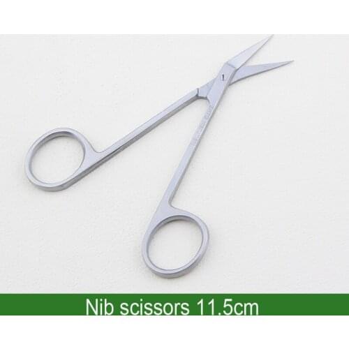 Rhinoplasty equipment Nasal septum Stainless steel beak Beauty scissors frog mouth scissors