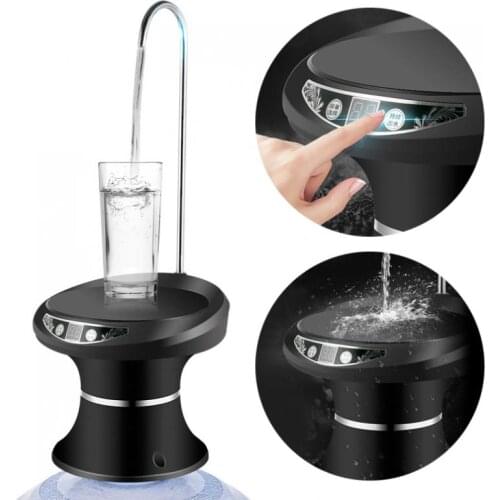4.5L - 18.9L Six Kinds Patterns Barrels/Desk Two Usage Increase Tray Wireless Rechargeable Electric Dispenser Water Pump