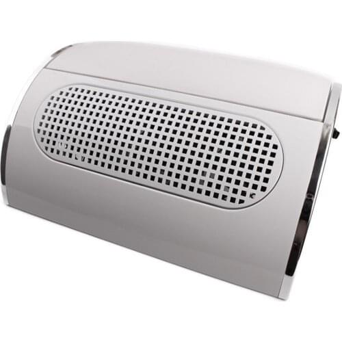 40W Powerful 3-Fan Nail Dust Suction Collector Vacuum Cleaner Manicure Tool Nail Dust Collector For Manicure Nails Collector