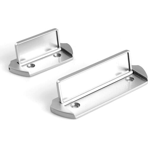 HJY Kitchen Cabinet Handle Silver Tatami Door Handles Zinc Alloy Flush Pull Cover Floor Cupboard Handle Drawer Knob C23105