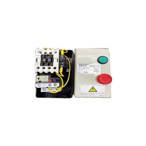 Three Phase 3Pole HUEB-16K 12.5-18A 5.5KW 7.37HP Magnetic Motor Starter 380V Coil