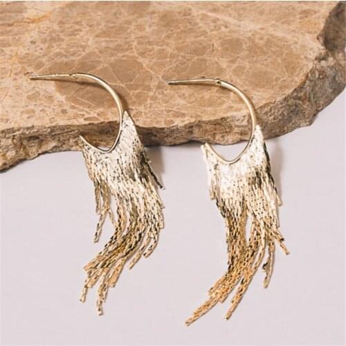 Women's Gold Earrings UBUTERFLY China