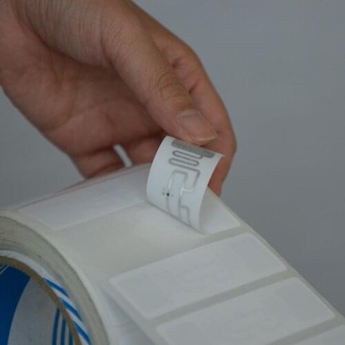UHF RFID Wet Inlay 9662 Labels Tags Alien H3 passive epc 96Bits Adhesive GEN 2 / passive long uhf Customized label can Print