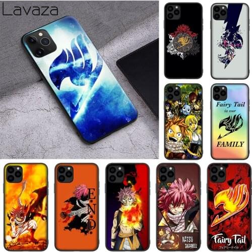 WEBBEDEPP Anime Fairy Tail TPU soft Case for iPhone 11 Pro XS MAX XR X 8 7 6 6s 5 5s Plus