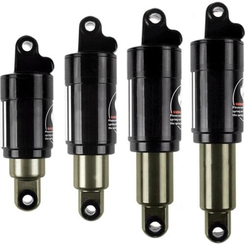 Mountain Bike Rear Shock Absorbers 125/150/165/185mm Bicycle Hydraulic Spring Shockstop for Electric Vehicle MTB Bike Snowmobile