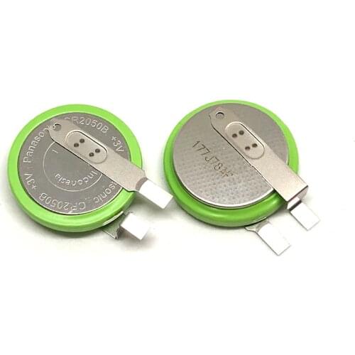 2pcs/lot Panasonic CR2050B CR2050 3V High-Temperature Lithium mManganese Dioxide Car Tire Pressure Monitoring Button Battery