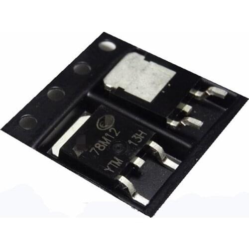 20PCS 78M12 TO-252 12V/0.5A Three-terminal regulator