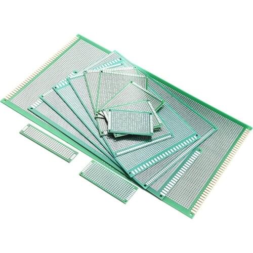 5PCS 8x12cm Double Side Copper Prototype pcb Universal Board Cave plate Circuit board