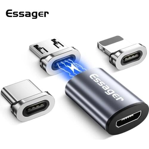 Essager Mobile Phone Adapter Micro USB To USB C Adapter Microusb Connector for Huawei Xiaomi Samsung Galaxy A7 Adapter USB Type