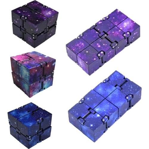 Infinity cube antistress cube fidget toys cube stress relief cube toy for children kids women men sensory toys for autism adhd