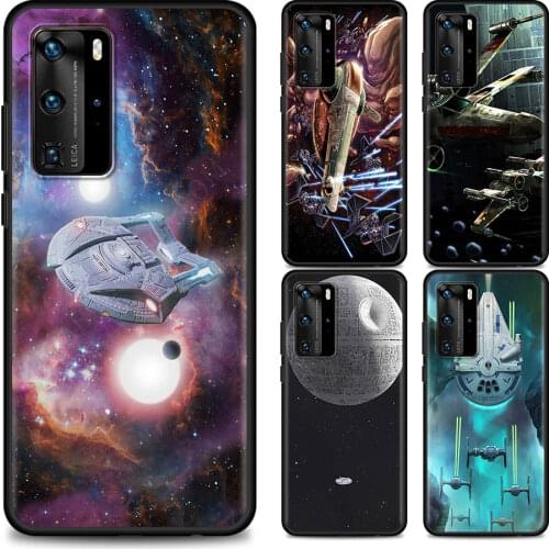 War space ship star Cell Phone Case for Huawei P Smart Z 2019 P30 P40 P20 Pro Mate 20 Lite P10 Mobile Phones Cover Shell