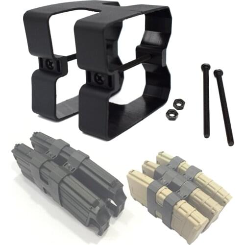 Dual Magazine Coupler Link for M4 M4A1 Rifle Gun Clip Magazine Speed Loader Airsoft Parallel Connector Gen8 9 M4A1 Accessories
