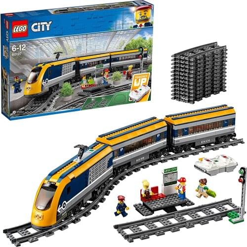 LEGO City Passenger Train Toy 60197 (677 Pieces)