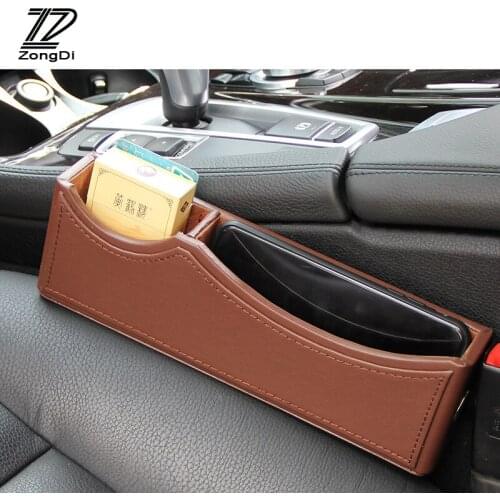 ZD Multifunction Car Seat Pocket Organizer for Citroen C4 C5 Hyundai Solaris I30 VW Polo T5 Ford Fiesta Fusion Mustang Opel