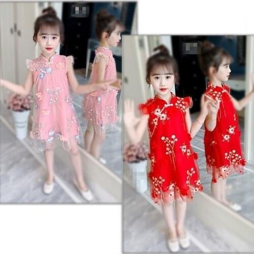 New summer Chinese style fashion girl dress
