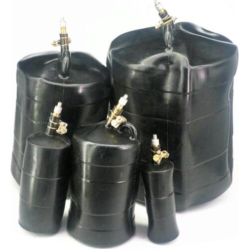 Fit Pipe I/D 45-315mm Natural Natural Rubber Drain Air Bag Inflatable Bung Stop Plug Block 0.25 Bar British Gas Nozzle