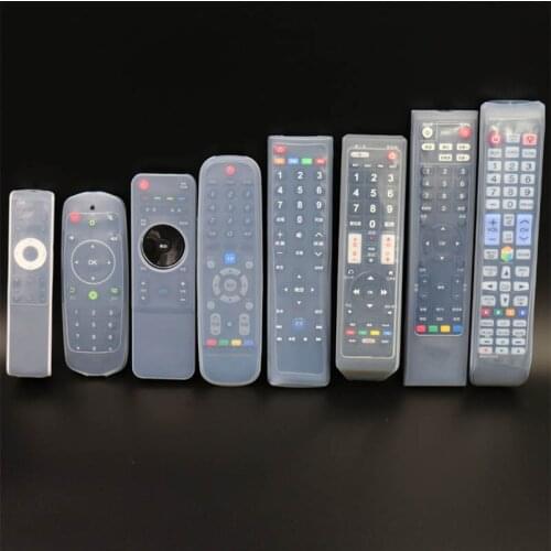 Portable 22 size air conditioning control box silicone TV remote control cover dustproof waterproof household items